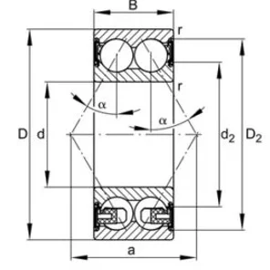 Подшипники серии 3300-5300 (ZZ, 2RS)