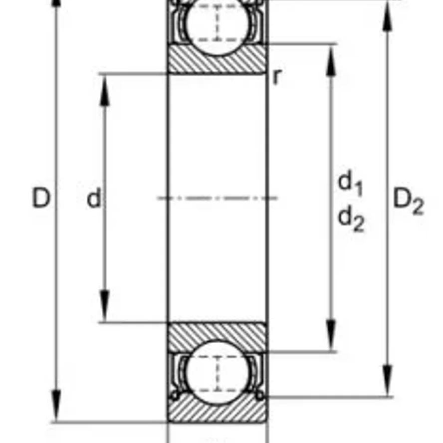 Серия 622 (закрытые 2RS)