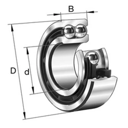Подшипники серии 30 (2Z, 2RS)