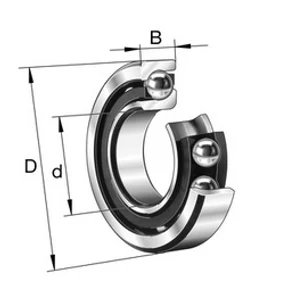 Подшипники серии 73..
